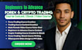 create beginners forex trading course, crypto course, ebook, video course, PPT