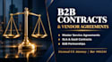 draft airtight b2b contracts, msa, sla, and vendor agreements