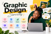 create professional canva graphic designs