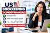 do US bookkeeping and prepare tax ready financial statements