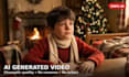 create ai generated christmas videos