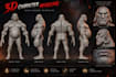 3d character modeling sculpting