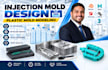 injection mold design plastic modeling prototyping enclosures for 3d printing