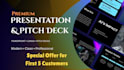 create professional presentations and pitch decks