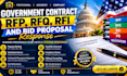secure bid proposal government contract rfp,rfq federal contracts grant proposal