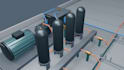 create 3d industrial video offshore animation wind wave energy engineering video