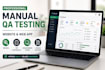 do professional manual QA testing for your website or web app