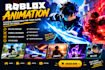 create custom roblox animation for r6 r15 games and vfx
