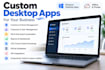 build a custom offline ai desktop app for windows