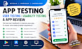 do app testing user testing usability testing and app review