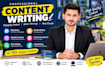 write SEO friendly guest posts, blog posts and website content