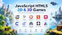 develop javascript HTML5 2d 3d games using phaser three js babylon js playcanvas