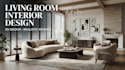 design living room, house interior and 3d renderings