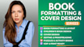 design book covers, format books