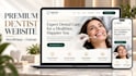 design or redesign a dentist website in wordpress or framer