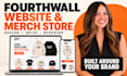 setup fourth wall store design fourthwall website design fourthwall merch pod