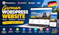 build german wordpress elementor website redesign wordpress using elementor pro