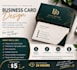 create professional business card design