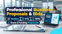 write professional business proposals and bids