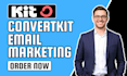 setup convertkit newsletter kit landing page email sequence kit automation