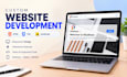build a responsive custom website with HTML CSS javascript