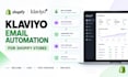 create klaviyo welcome and post purchase email flows for shopify