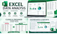 do excel data analysis, cleaning, dashboards and reports