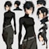 do a anime anime sheet art