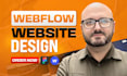 design and develop webflow website, webflow developer, figma to webflow expert