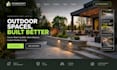 build squarespace hardscape website paver retain website wall ston mason builder