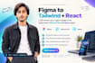 build a responsive react js website from figma