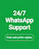 be your reliable whatsapp and instagram customer support virtual assistant