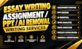do urgent essay writing, research and summary writing