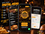 do digital menu and restaurant website