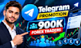 telegram promotion telegram ads hit 900k forex traders, telegram forex promotion
