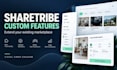 customize your sharetribe marketplace with custom features