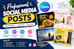 make canva post templets