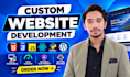 do full stack web development, front end, and backend developer services