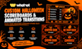 design whatnot halloween custom scoreboards animated transitions