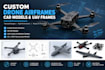 design custom drone frames and uav mechanical cad models
