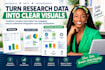 design research infographics and data visualizations