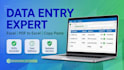 do data entry excel conversion