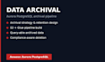 design a data archival strategy and pipeline for aurora postgresql