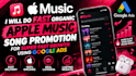 do fast organic apple song promotion for super fast growth using google ads