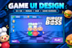 design and develop game UI in unity