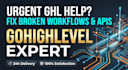 fix gohighlevel automation, triggers, workflows, and zapier API webhooks