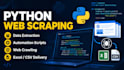 do python web scraping and automation scripts