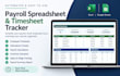create an automated payroll spreadsheet, employee timesheet, payroll tracker