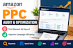 audit your amazon PPC campaigns and optimize ads for better performance