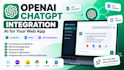 integrate openai chatgpt API into your web app